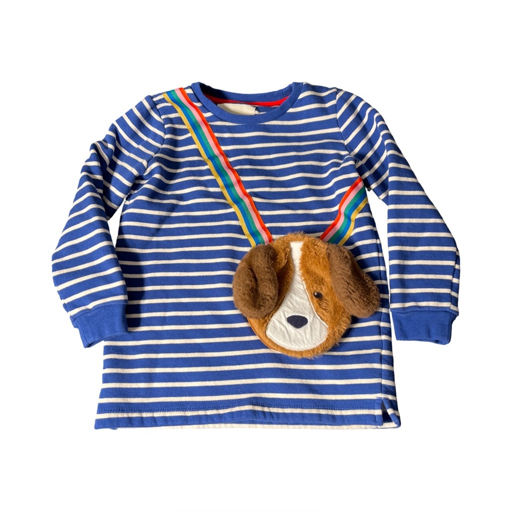 Mini Boden puppy pouch sweatshirt